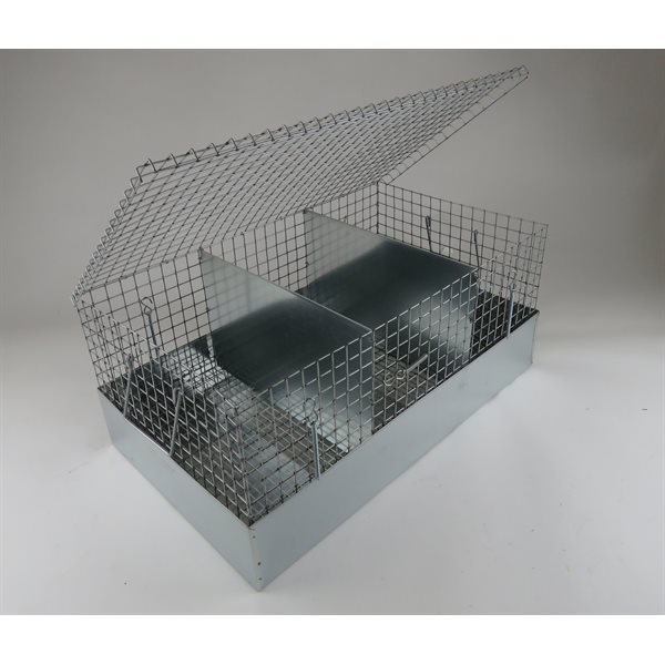Rabbit Transport cage 3 sections 28 x 16 x 12