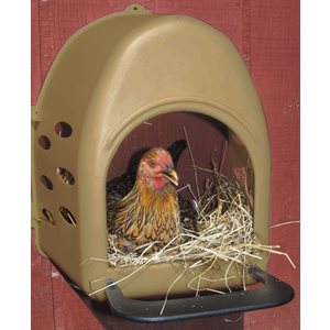 Plastic nesting box