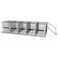 Cage à cailles 5 sections (6" X 9" X 7" par section)