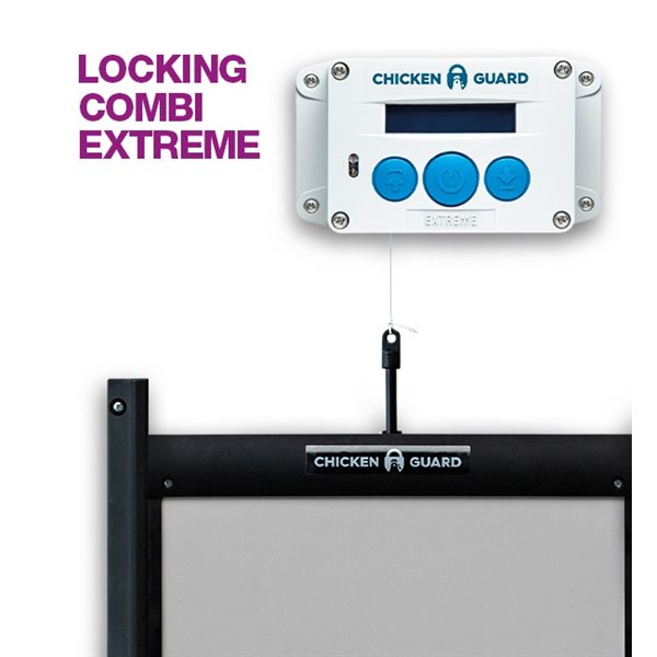 Ensemble Chicken Guard Extreme + Porte avec verrou