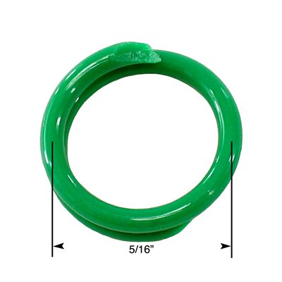 Bague verte 5 / 16" Bague verte 5 / 16"