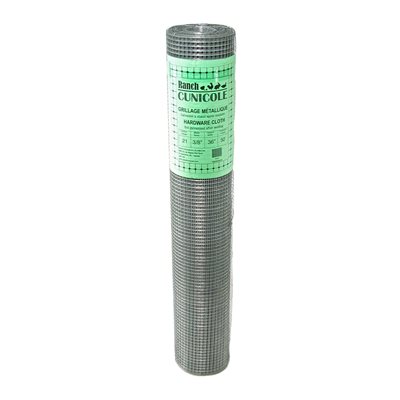 Hardware cloth 3 / 8" X 3 / 8" (36" X 50') 21 Gauge