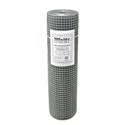 Hardware cloth 3 / 4" X 3 / 4" (36" X 100') 19 Gauge